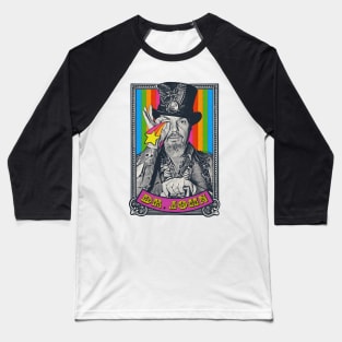 Dr John † Vintage Style New Orleans Design Baseball T-Shirt